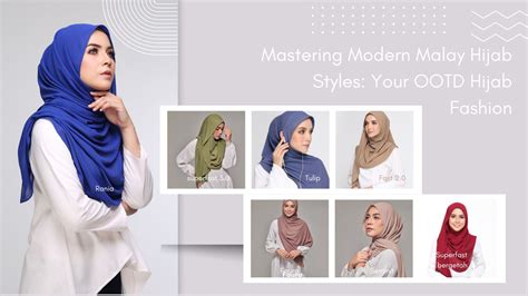 jilbab malaysia|Mastering Modern Malay Hijab Styles: Your OOTD。